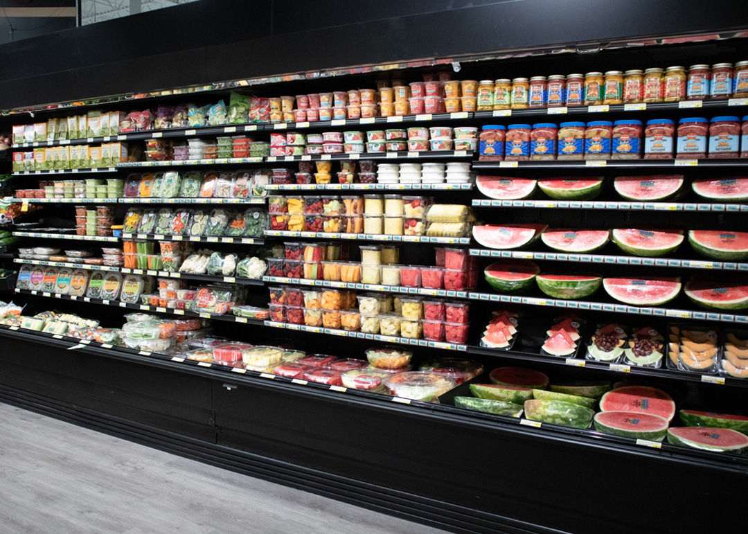 5NDMLH-NRG Narrow High Ultra Low Front Multi-Deck Merchandiser